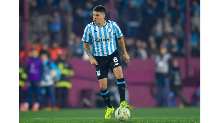 Quintero desfalcou o Racing nas últimas rodadas e pode retornar contra o Unión (Foto: Marcelo Endelli/Getty Images)
