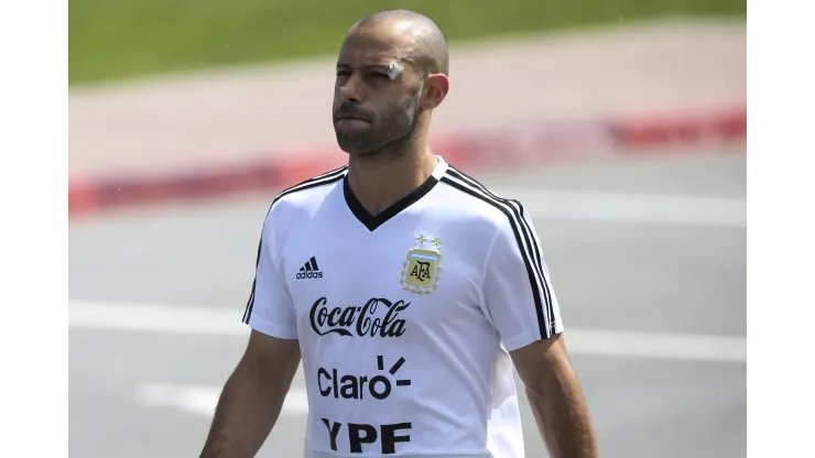 Javier Mascherano da Argentina. (Foto de Gabriel Rossi/Getty Images)
