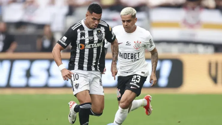 Foto: Alexandre Schneider/Getty Images - Atlético-MG e Corinthians se enfrentam neste domingo (28) pelo Brasileirão Série A 2024
