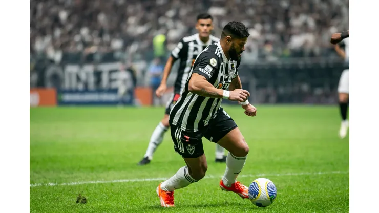 Hulk em partida entre Atlético-MG x Corinthians pelo Campeonato Brasileiro
