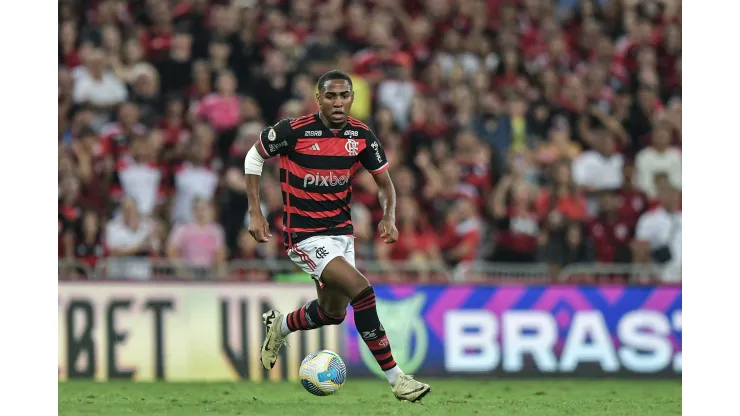 Lorran jogador do Flamengo. Foto: Thiago Ribeiro/AGIF
