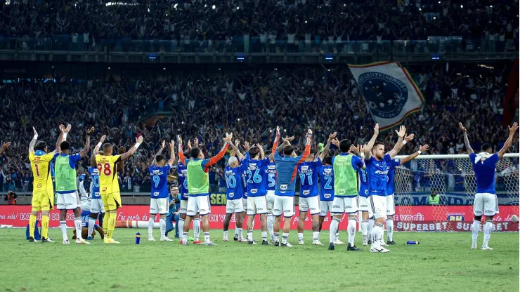 Cruzeiro no Mineirão. Foto: Cruzeiro
