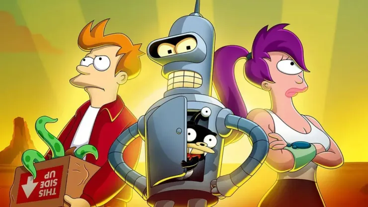 Futurama ocupa o 'top 10' do Disney+ após estreia de nova temporada  - Foto: Reprodução/Disney+
