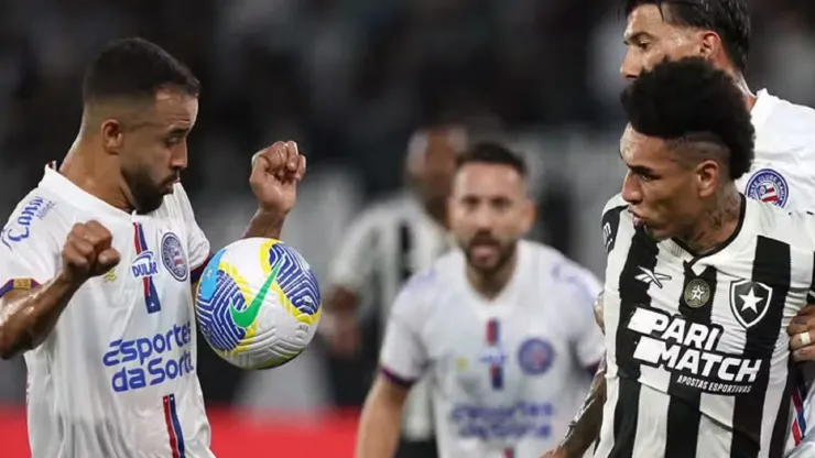 Foto: Vitor Silva/Botafogo FR - Botafogo e Bahia empatam por 1 a 1 nesta terça-feira (30) pela Copa do Brasil
