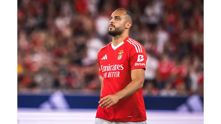 July 28, 2024, Lisbon, Portugal: Arthur Cabral of SL Benfica celebrates a goal during the Pre-Season Friendly match between SL Benfica and Feyenoord at Estadio da Luz. Lisbon Portugal - ZUMAs197 20240728_aaa_s197_490 Copyright: xHenriquexCasinhasx
