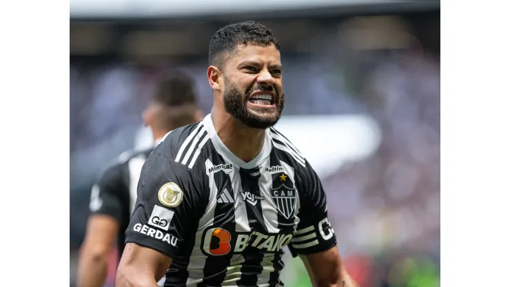 Hulk está lesionado no Atlético-MG 
