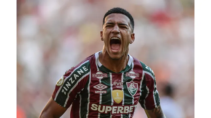 Kaua Elias jogador do Fluminense. Foto: Thiago Ribeiro/AGIF
