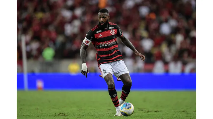 Gerson jogador do Flamengo. Foto: Thiago Ribeiro/AGIF
