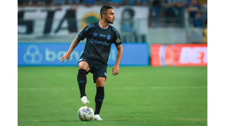 Fabio jogador do Grêmio durante partida contra o Novo Hamburgo na Arena do Gremio pelo campeonato Gaucho 2024. 
