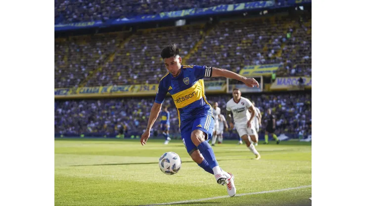 ARG: CA Boca Juniors v Newells. Liga Argentina. Date 13 Guillermo Pol Fernandez of Boca Juniors during the Liga Argentina match between CA Boca Juniors and Newells played at La Bombonera Stadium on November 12, 2023 in Buenos Aires, Spain. kpng Copyright: xSantiagoxJoelxAbdalax/xPRESSINPHOTOx SJ_231112_023
