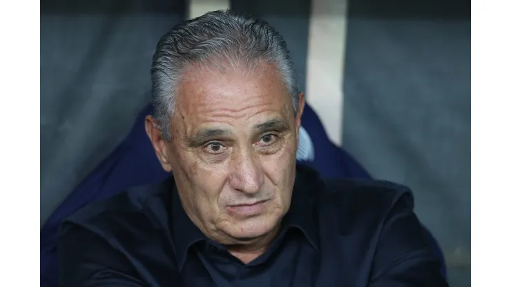 Tite treinador do Flamengo. (Foto de Wagner Meier/Getty Images)
