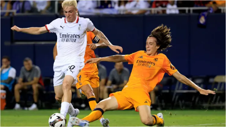 Foto: Justin Casterline/Getty Images - Joan Martínez em partida pelo Real Madrid
