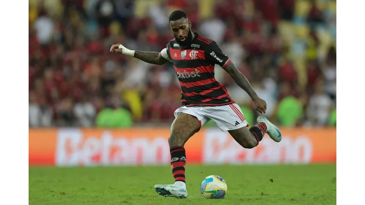 Gerson é um dos destaques do elenco de Tite no Flamengo (Foto: Thiago Ribeiro/AGIF)
