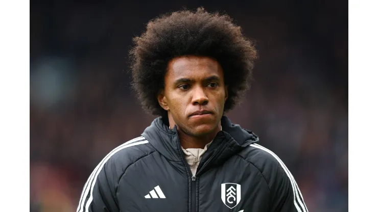 Willian atuava no Fulham. (Foto de Clive Rose/Getty Images)
