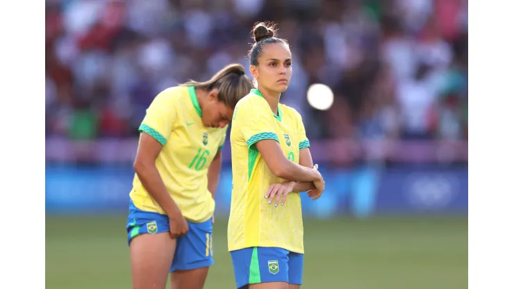 Gabi Portilho do Brasil Feminino após final na França. (Foto de Robert Cianflone/Getty Images)
