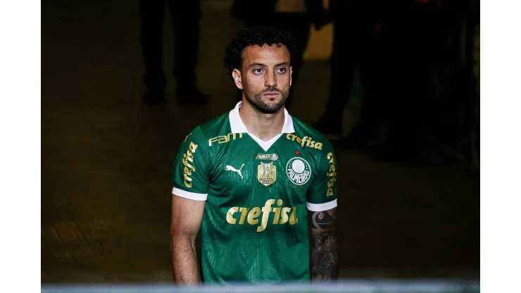 Felipe Anderson chegou ao Palmeiras 
