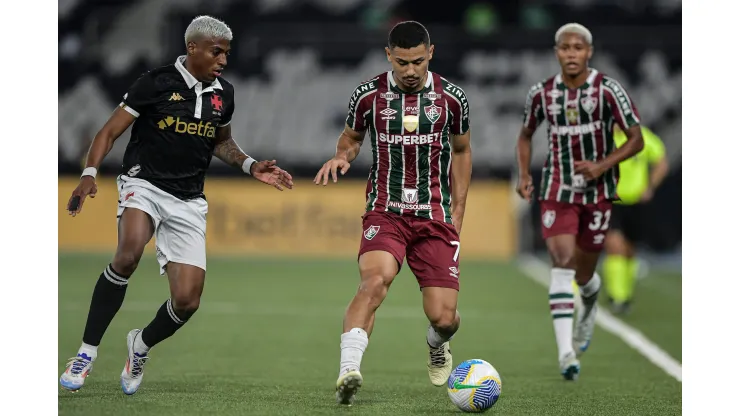 Andre jogador do Fluminense durante partida contra o Vasco no Engenhao pelo Brasileirão A 2024
