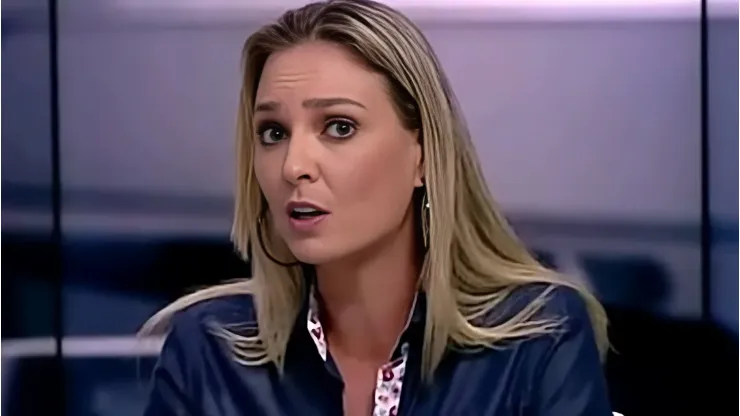 Nadine Basttos, comentarista de arbitragem, acredita que o Corinthians foi prejudicado. Foto: Reprodução/Fox Sports
