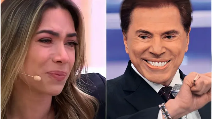 Patrícia assumiu o lugar de Silvio nos domingos - Reprodução/SBT
