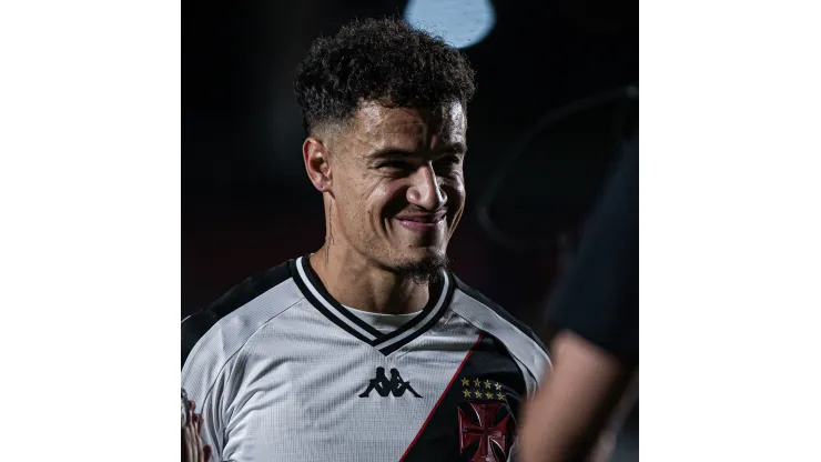 Coutinho jogador do Vasco durante partida pela Copa do Brasil 2024. Foto: Isabela Azine/AGIF
