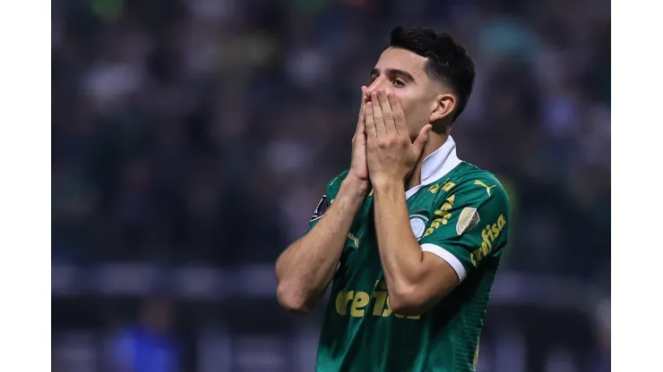 Flaco Lopez jogador do Palmeiras. Foto: Marcello Zambrana/AGIF
