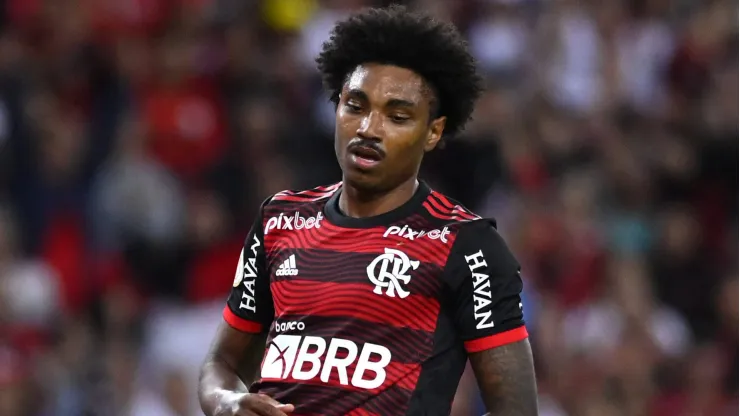 Flamengo v Atletico GO - Campeonato Brasileiro Vitinho of Flamengo regrets a missed goal chance during the Campeonato Brasileiro Brazilian National League football match between Flamengo v Atletico GO at the Maracana Stadium in Rio de Janeiro, Brazil, on July 27, 2022. Andre Borges
