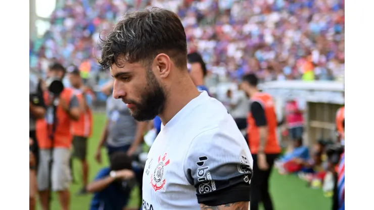 Yuri Alberto em partida do Campeonato Brasileiro 2024
