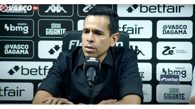 marcelo sant'ana confirma interesse do Vasco - Foto: Reprodução/Vasco TV
