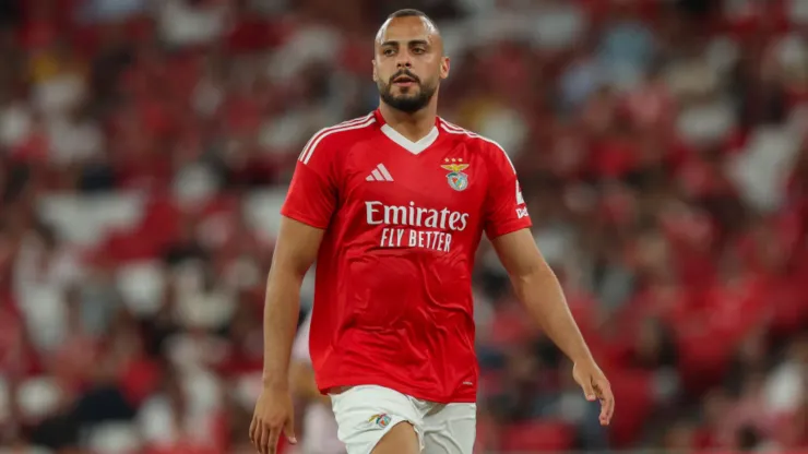 Foto: Carlos Rodrigues/Getty Images - Arthur Cabral no Benfica.
