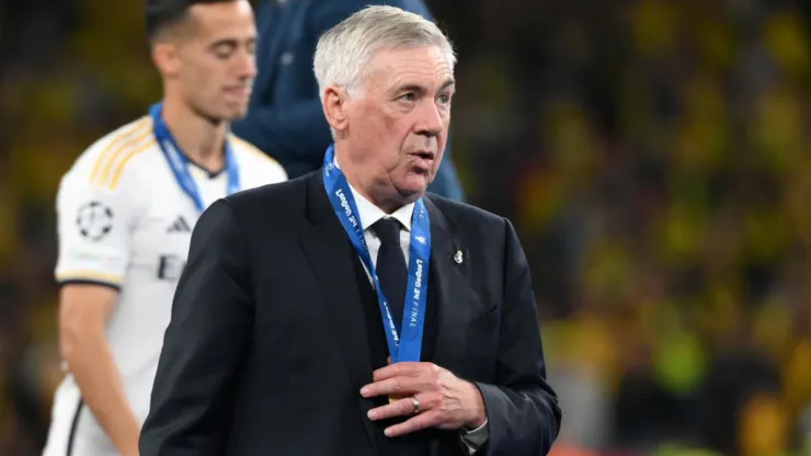 Foto: Justin Setterfield/Getty Images - Ancelotti no Real Madrid
