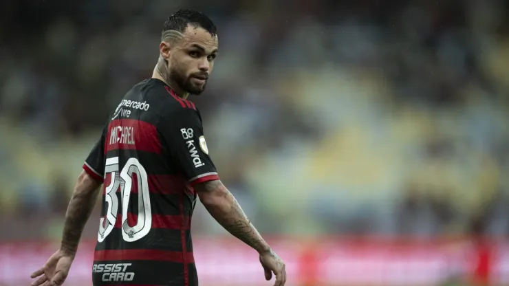 Atacante foi um dos nomes que voltou ao Flamengo em 2024. Jorge Rodrigues/AGIF.
