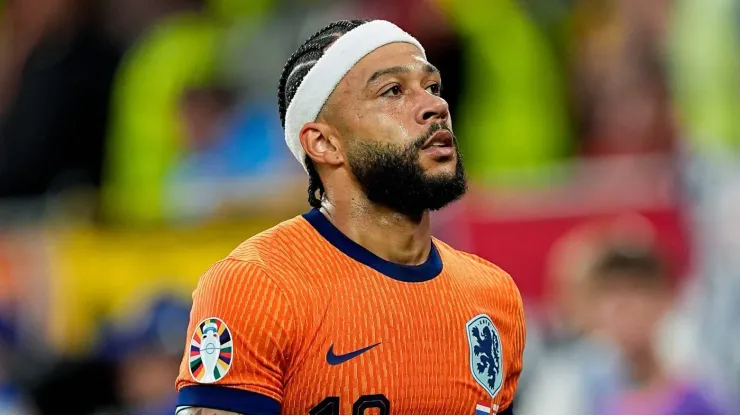 Dortmund, Germany, July 10th 2024: Memphis Depay 10 Netherlands during the UEFA EURO, EM, Europameisterschaft,Fussball 2024 Germany semifinal football match between Netherlands and England at BVB Stadion Dortmund in Dortmund, Germany. Daniela Porcelli / SPP PUBLICATIONxNOTxINxBRAxMEX Copyright: xDanielaxPorcellix/xSPPx spp-en-DaPoSp-20240710-_DP10904
