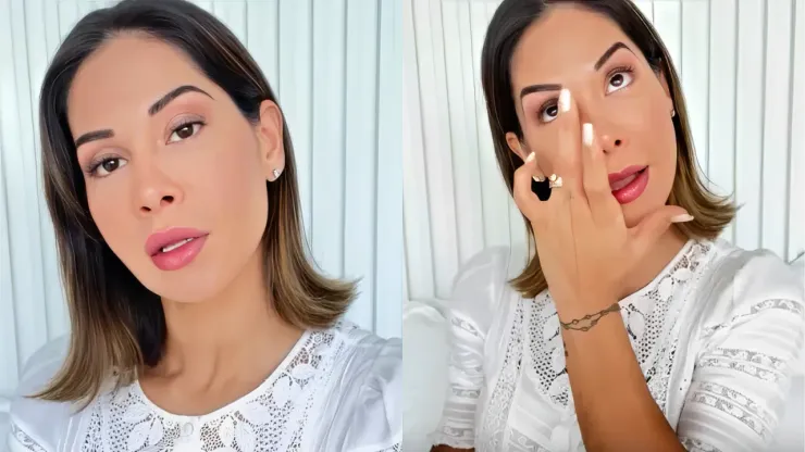 Maíra Cardi chora ao falar sobre morte de sua funcionária - Fotos: Reprodução/Instagram de Maíra Cardi 
