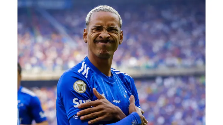 Cruzeiro x Corinthians BELO HORIZONTE, MG - 07.07.2024: CRUZEIRO X CORINTHIANS - Matheus Pereira, from Cruzeiro, celebrates his goal - Match between Cruzeiro and Corinthians, valid for the 15th round of the Campeonato Brasileiro Série A 2024, held at the Mineirão stadium, in Belo Horizonte, capital of Minas Gerais, this Sunday afternoon 7. Photo: Allan Calisto/Fotoarena x2571396x PUBLICATIONxNOTxINxBRA AllanxCalisto
