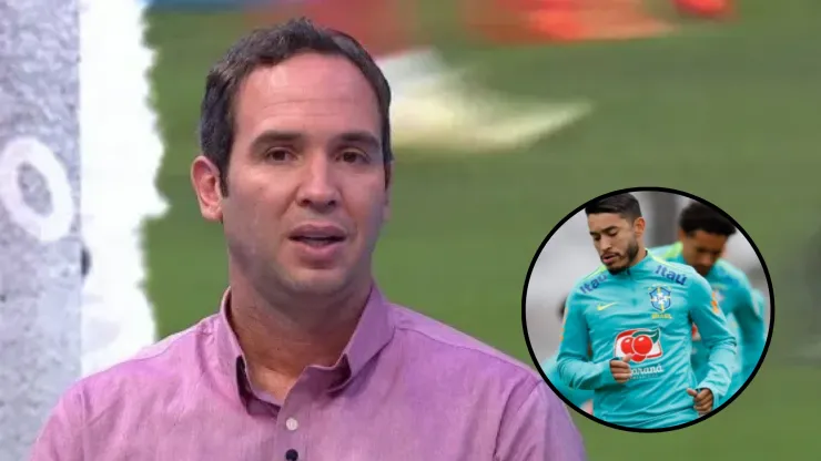 Caio Ribeiro e William - Foto: Reprodução SporTV / Foto: Rafael Ribeiro/CBF 