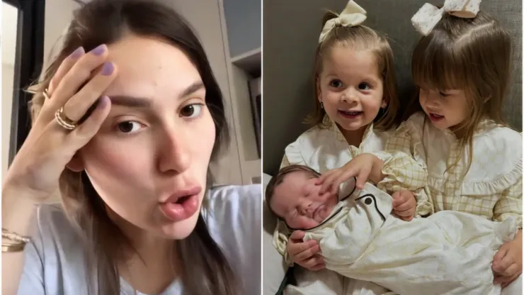 Virginia, Zé Leonardo, Maria Flor e Maria Alice - Instagram/Virginia Fonseca 