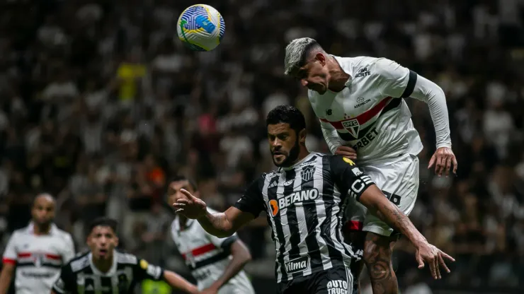 Atlético-MG x São Paulo pela volta da Copa do Brasil. Foto: Fernando Moreno/AGIF
