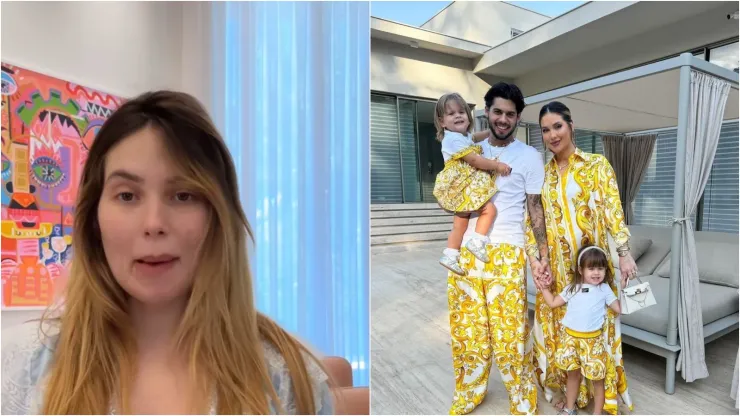 Fotos: Virginia expõe como foi a primeira vacina de José Leonardo - Reprodução/ Instagram 