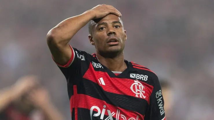 De La Cruz, jogador do Flamengo.
