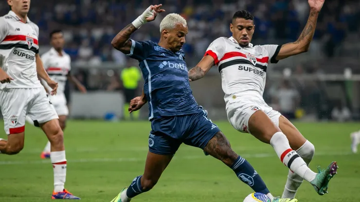 Cruzeiro x São Paulo pela 26º rodada (foto - Fernando Moreno/AGIF)
