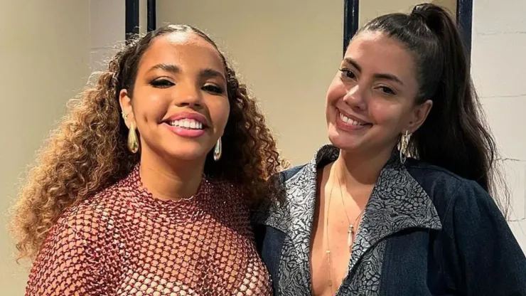 Pitel (esquerda) e Fernanda (direita) serão apresentadores em novo programa do Multishow - Foto: Reprodução/Instagram de Fernanda Bande
