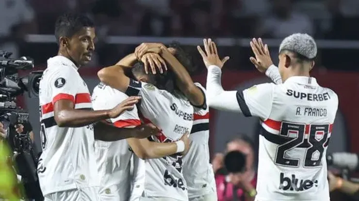 São Paulo enfrenta o Botafogo na Libertadores. Foto: Alexandre Schneider/Getty Images
