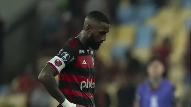 Gerson lamenta derrota do Flamengo para o Peñarol
