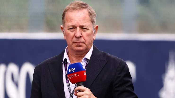 Martin Brundle no GP da Bélgica em 2023
