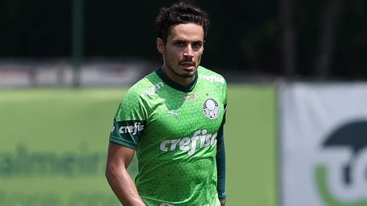 Meio-campista movimentou os rumores. Divulgação/Cesar Greco/Palmeiras.
