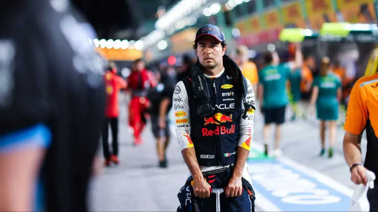 Sergio Pérez em Marina Bay, Singapura
