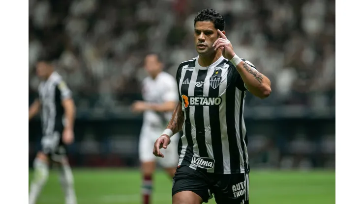 MG - BELO HORIZONTE - 25/09/2024 - COPA LIBERTADORES 2024, ATLETICO-MG X FLUMINENSE - Hulk jogador do Atletico-MG durante partida contra o Fluminense no estadio Arena MRV pelo campeonato Copa Libertadores 2024. Foto: Fernando Moreno/AGIF