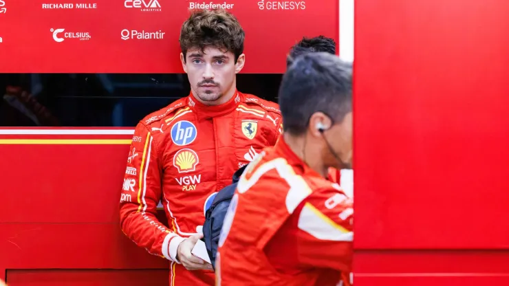 Leclerc no GP de Singapura
