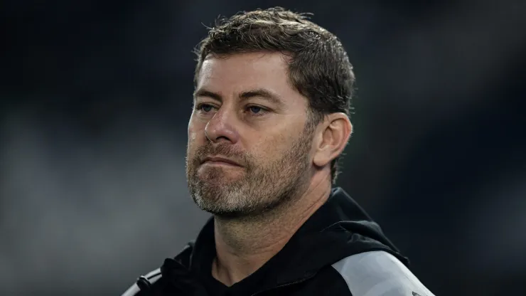 Rafael Paiva técnico do Vasco durante partida pelo Campeonato Brasileiro 2024. Foto: Thiago Ribeiro/AGIF
