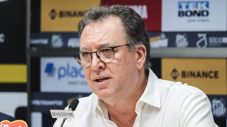 Marcelo Teixeira comenta sobre futuro do Santos
